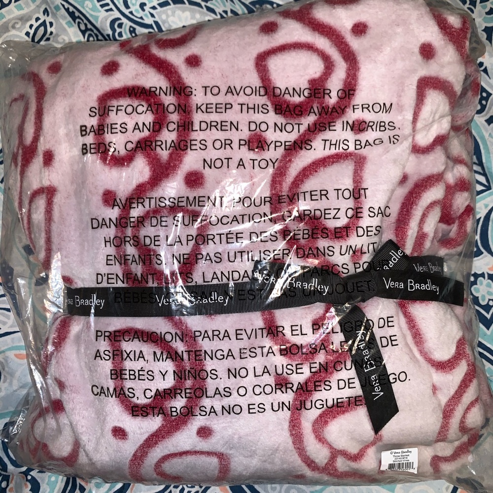 Vera Bradley Throw Blanket